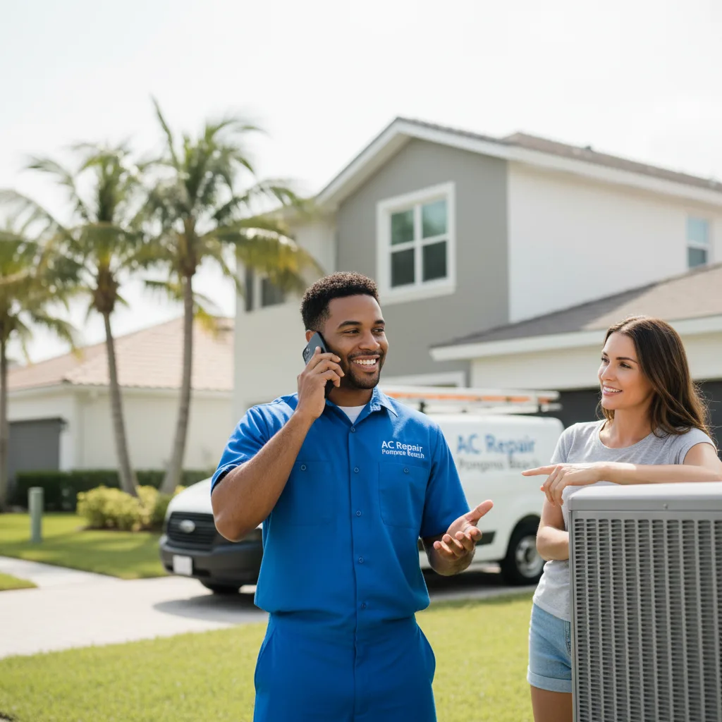AC Repair Pompano Beach customer support in Rumney